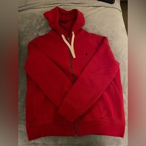 Ralph Lauren polo zip up hoodie.